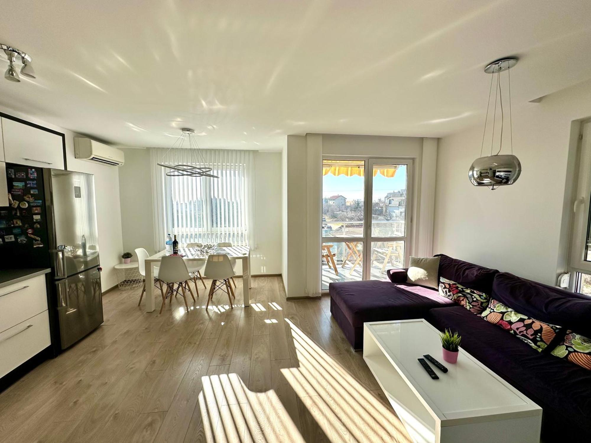 Briz Apartment; 2 Bdr; 6 Guests; Private Parking Varna Ngoại thất bức ảnh